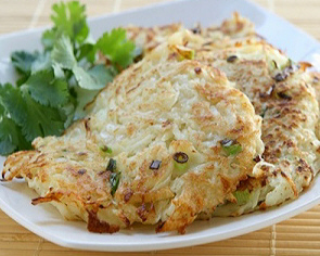 Frittelle di patate alle erbe 2