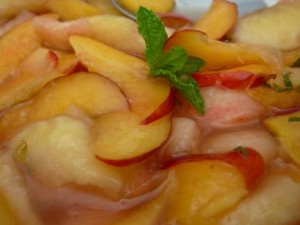 Pesche al limone