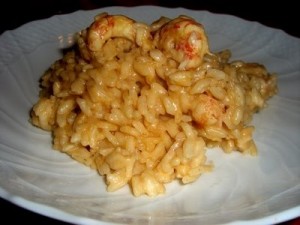 Risotto agli scampi