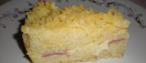 Tortino di riso saporito